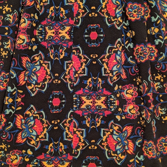 LuLaRoe Festive Print Dress! - Picture 3 of 4